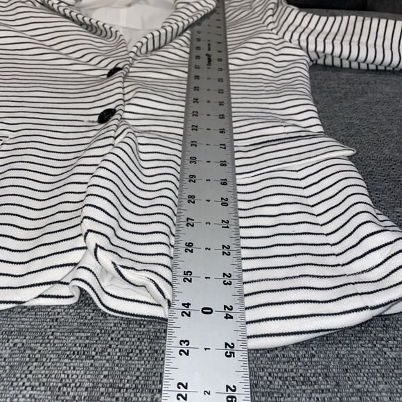 Ralph Lauren Blazer Jacket XL Stripes Minimalist Capsule Corpcore Work Nautical - Picture 13 of 13